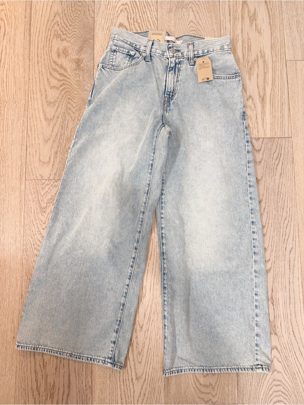 NWT 005D90003 Levi's middy wide leg ankle jeans